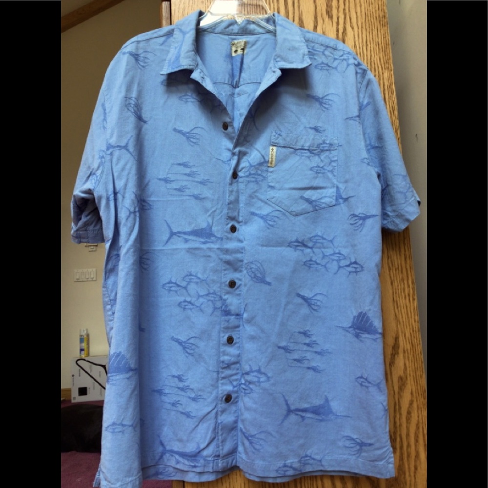 Columbia PFD men’s button down shirt size L